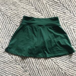 Green Nike skirt